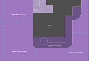 Party Venue Weston Layout