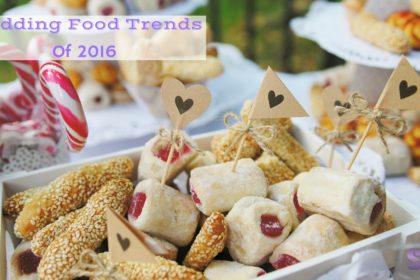 Wedding Food Trends of 2016