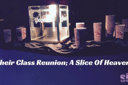 Their Class Reunion; A Slice Of Heaven!